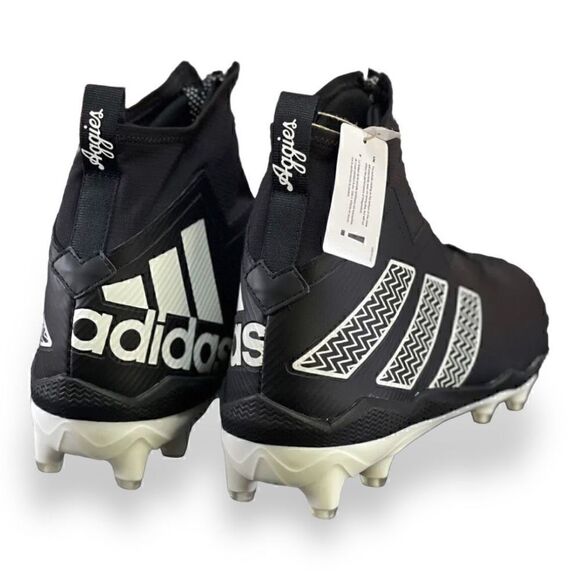 Adidas Nasty 2.0 Texas A&M Aggies Team Football Cleats Black Mens size 11 HQ6406 main image 4
